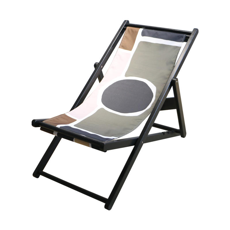 Chaise de banc en bois en tissu imprimé 96*58*80CM